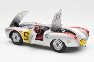 Porsche 550-1500 RS Spyder #55 H. Herrmann Carrera Panamericana 1954 AUTOart 1:18 85470 Métal — image 5 sur 8