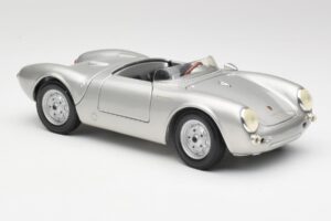 Porsche 550 A Spyder Argent Maisto 1:18 50314 Métal — image 6 sur 8