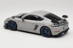 Porsche 718 Cayman 982 GT4 RS Weissach Package Chalk Norev 1:18 187253 Métal — image 7 sur 8