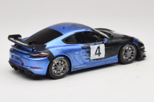 Porsche 718 Cayman GT4 RS Clubsport Noir Bleu Otto 1:18 OT469 Résine — image 2 sur 6