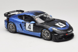 Porsche 718 Cayman GT4 RS Clubsport Noir Bleu Otto 1:18 OT469 Résine — image 4 sur 6