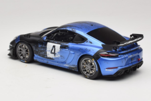 Porsche 718 Cayman GT4 RS Clubsport Noir Bleu Otto 1:18 OT469 Résine — image 5 sur 6