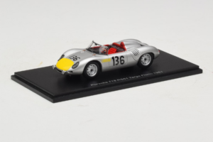 Porsche 718 RS 61 #136 S. Moss / G. Hill Porsche KG Targa Florio 1961 Spark 1:43 S4149 Résine — image 2 sur 4