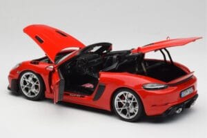 Porsche 718 Spyder RS Guards Red Norev 1:18 187271 Métal — image 5 sur 8