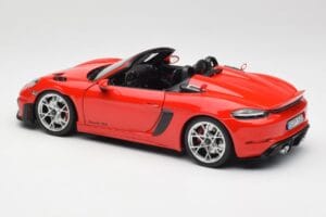 Porsche 718 Spyder RS Guards Red Norev 1:18 187271 Métal — image 7 sur 8