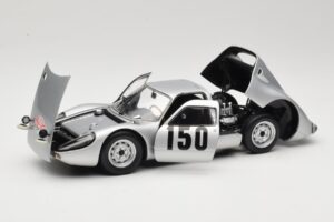 Porsche 904 GTS #150 E. Bohringer Rally Monte Carlo 1965 Class Winner Minichamps 1:18 180656750 Métal — image 2 sur 8