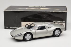 Porsche 904 GTS Argent Minichamps 1:18 180067722 Métal — image 8 sur 8