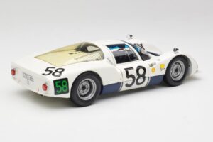 Porsche 906K #58 G. Klass / R. Stommelen 24 Hours of Le Mans 1966 Minichamps 1:18 100666158 Métal — image 3 sur 8