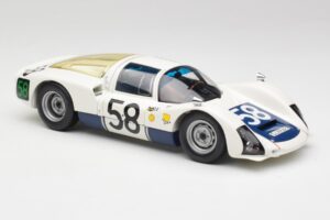 Porsche 906K #58 G. Klass / R. Stommelen 24 Hours of Le Mans 1966 Minichamps 1:18 100666158 Métal — image 6 sur 8