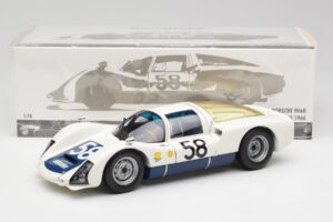 Porsche 906K #58 G. Klass / R. Stommelen 24 Hours of Le Mans 1966 Minichamps 1:18 100666158 Métal — image 8 sur 8