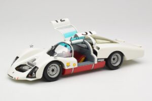 Porsche 906 LH #31 H. Herrmann / H. Linge Porsche System Engineering 24 Hours of Le Mans 1966 Minichamps 1:18 100666131 Métal — image 2 sur 8