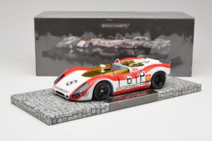 Porsche 908/02 Spyder #6 K. Lins / R. Attwood Nürburgring 1000km 1969 Minichamps 1:18 107692006 Métal — image 6 sur 6