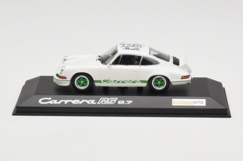 Porsche 911 2.7 Carrera RS Blanc Minichamps 1:43 WAP0201420G Métal