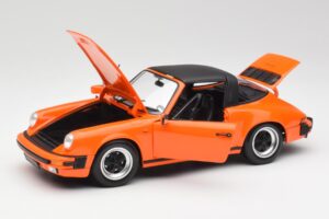 Porsche 911 930 Carrera 3.2 Targa Orange Minichamps 1:18 100063064 Métal — image 2 sur 8