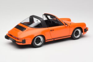 Porsche 911 930 Carrera 3.2 Targa Orange Minichamps 1:18 100063064 Métal — image 3 sur 8
