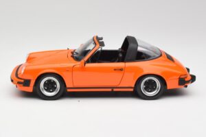 Porsche 911 930 Carrera 3.2 Targa Orange Minichamps 1:18 100063064 Métal — image 4 sur 8