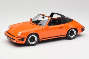 Porsche 911 930 Carrera 3.2 Targa Orange Minichamps 1:18 100063064 Métal