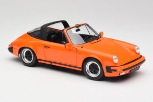 Porsche 911 930 Carrera 3.2 Targa Orange Minichamps 1:18 100063064 Métal — image 6 sur 8