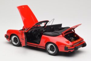 Porsche 911 930 Carrera 3.2 Cabriolet Guards Red Minichamps 1:18 110063030 Métal — image 5 sur 8