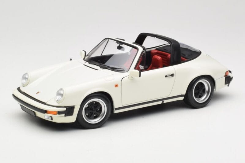 Porsche 911 930 Carrera Targa 3.2 Grand Prix White Minichamps 1:18 100063062 Métal