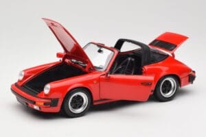 Porsche 911 930 Carrera Targa 3.2 Guards Red Minichamps 1:18 100063061 Métal — image 2 sur 9
