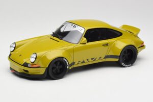 Porsche 911 930 RWB Classic Kaki GT Spirit 1:18 GT120 Résine