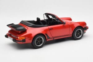 Porsche 911 930 Turbo Cabriolet Rouge Norev 1:18 187664 Métal — image 3 sur 8