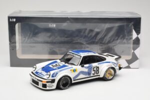 Porsche 911 934 #58 B. Wollek / P. Gurdjian Kremer Racing Winners Group 4 24 Hours of Le Mans 1977 Minichamps 1:18 155776458  — image 6 sur 6