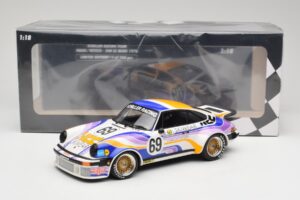 Porsche 911 934 Schiller Racing Team #69 R. Haldi / H. Vetsch 24 Hours of Le Mans 1976 Minichamps 1:18 155766469 Métal — image 6 sur 6