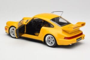 Porsche 911 964 3.8 RS Speed Yellow Solido 1:18 S1803401 Métal — image 4 sur 7