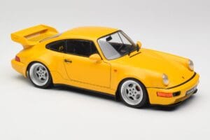 Porsche 911 964 3.8 RS Speed Yellow Solido 1:18 S1803401 Métal — image 5 sur 7
