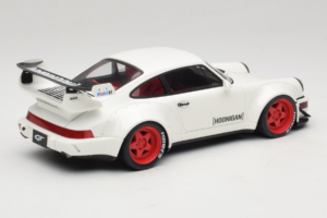 Porsche 911 964 RWB Hoonigan Blanc GT Spirit 1:18 GT732 Résine — image 2 sur 6