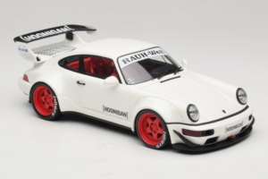 Porsche 911 964 RWB Hoonigan Blanc GT Spirit 1:18 GT732 Résine — image 4 sur 6