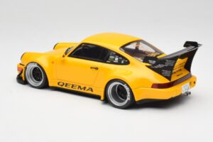 Porsche 911 964 RWB Keema Yellow GT Spirit 1:18 GT492 Résine — image 5 sur 6