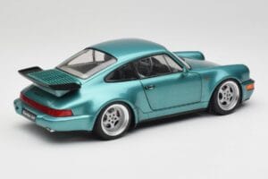 Porsche 911 964 Turbo Wimbledon Green Metallic Solido 1:18 S1803407 Métal — image 3 sur 8