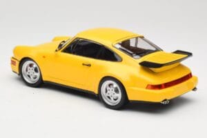 Porsche 911 964 Turbo Jaune Minichamps 1:18 155069100 Métal — image 5 sur 6
