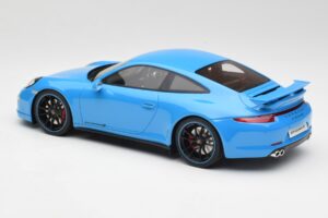 Porsche 911 991 Carrera 4S Aerokit Bleu GT Spirit 1:18 GT085 Résine — image 5 sur 6