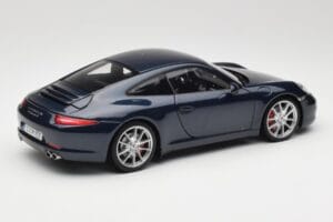 Porsche 911 991 Carrera S Blue Metallic Minichamps 1:18 WAP0210200C Métal — image 3 sur 8