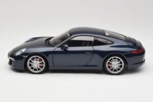 Porsche 911 991 Carrera S Blue Metallic Minichamps 1:18 WAP0210200C Métal — image 4 sur 8