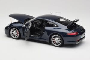 Porsche 911 991 Carrera S Blue Metallic Minichamps 1:18 WAP0210200C Métal — image 5 sur 8