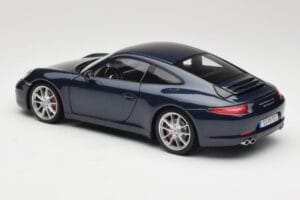 Porsche 911 991 Carrera S Blue Metallic Minichamps 1:18 WAP0210200C Métal — image 7 sur 8