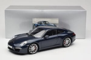 Porsche 911 991 Carrera S Blue Metallic Minichamps 1:18 WAP0210200C Métal — image 8 sur 8