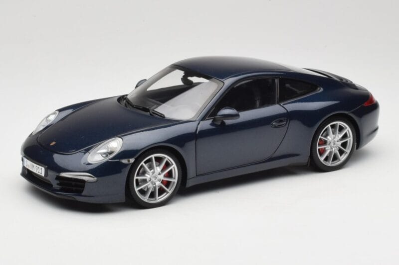 Porsche 911 991 Carrera S Blue Metallic Minichamps 1:18 WAP0210200C Métal
