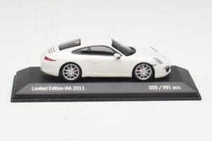 Porsche 911 991 Carrera S Blanc IAA Frankfurt 2011 Minichamps 1:43 WAX20100090 Métal — image 3 sur 5