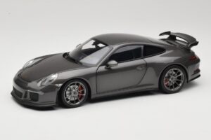 Porsche 911 991 GT3 Grey Metallic Minichamps 1:18 110062720 Métal