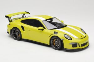 Porsche 911 991.1 GT3 RS Lizard Green & Stripes Minichamps 1:18 155066224 Métal — image 4 sur 6