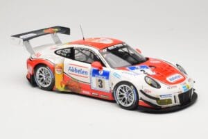 Porsche 911 991.1 GT3 R #3 Frikadelli Racing N. Siedler / K. Abbelen / S. Schmitz 24 Hours of Nurburgring 2016 Minichamps 1:1 — image 4 sur 6