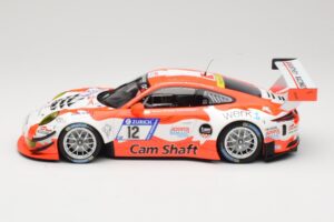 Porsche 911 991.1 GT3 R Manthey Racing #12 F. Klohs / P. Renauer 24 Hours Nurburgring 2017 Minichamps 1:18 155176912 Métal — image 3 sur 6