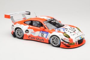 Porsche 911 991.1 GT3 R Manthey Racing #12 F. Klohs / P. Renauer 24 Hours Nurburgring 2017 Minichamps 1:18 155176912 Métal — image 4 sur 6