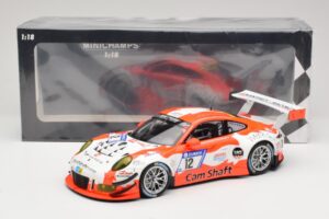 Porsche 911 991.1 GT3 R Manthey Racing #12 F. Klohs / P. Renauer 24 Hours Nurburgring 2017 Minichamps 1:18 155176912 Métal — image 6 sur 6